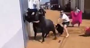 Ισπανία: Η στιγμή του σοβαρού τραυματισμού 17χρονου σε φεστιβάλ – Ταύρος τον κάρφωσε με τα κέρατα και τον πέταξε στον αέρα