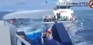 Σκάφος της κινεζικής ακτοφυλακής εμβόλισε φιλιππινέζικο πλοίο στη Νότια Σινική Θάλασσα – Βίντεο