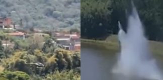 Βραζιλία: Η σοκαριστική στιγμή που ελικόπτερο πέφτει σε λίμνη μπροστά σε έντρομους ψαράδες – Βίντεο