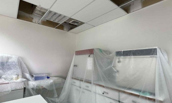 Βόλος: Πλημμύρισαν χώροι στη Γεωπονική σχολή από την κακοκαιρία