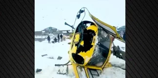 Συντριβή ελικοπτέρου στο Λομπουτσέ, κοντά στη βάση του Έβερεστ στο Νεπάλ – (VIDEO)