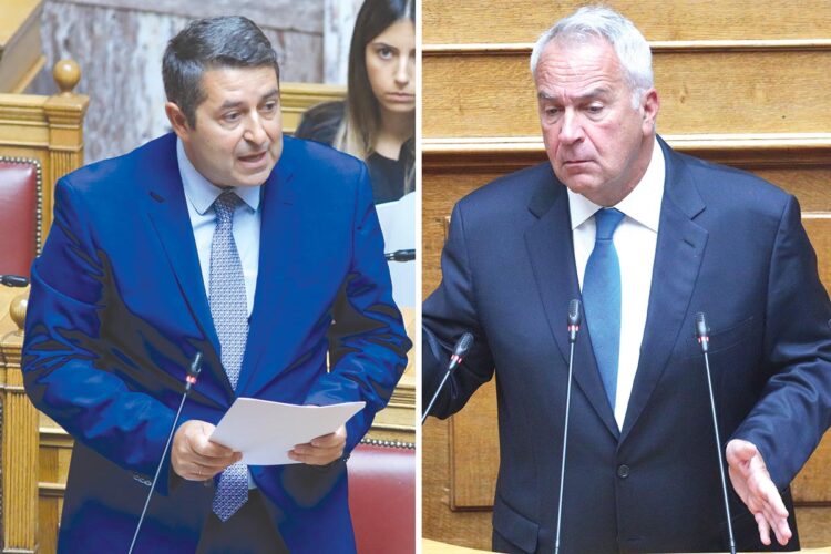 ΜΥΛΩΝΑΚΗΣ ΓΙΩΡΓΟΣ ΥΦΥΠΟΥΡΓΟΣ ΒΟΥΛΗ. ΣΥΖΗΤΗΣΗ ΕΠΙΚΑΙΡΩΝ ΕΡΩΤΗΣEΩΝ (ΓΙΩΡΓΟΣ ΚΟΝΤΑΡΙΝΗΣ / EUROKINISSI)