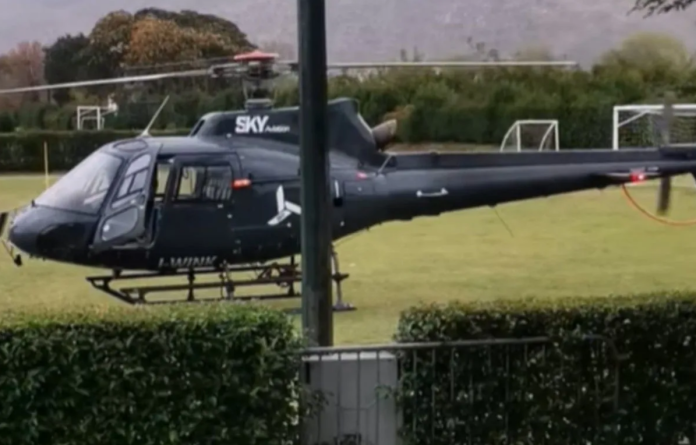 Ξάνθη: Προσγείωση ελικοπτέρου «διέκοψε» προπόνηση ομάδας ποδοσφαίρου