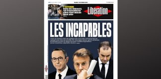 Αντίστροφη μέτρηση για Μακρόν, πίεση και σενάρια για πρόωρες κάλπες – «Οι ανίκανοι», το αιχμηρό πρωτοσέλιδο της Liberation για το νέο πολιτικό αδιέξοδο στη Γαλλία