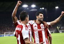 Ολυμπιακός – ΑΕΚ 2-0: «Ερυθρόλευκη» ανωτερότητα και εύκολη νίκη στο «Γ. Καραϊσκάκης»