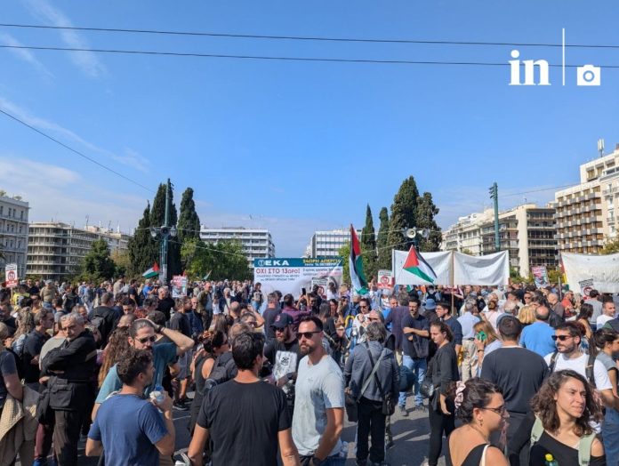 Μαζική συμμετοχή στην πανελλαδική απεργία ενάντια στο 13ωρο