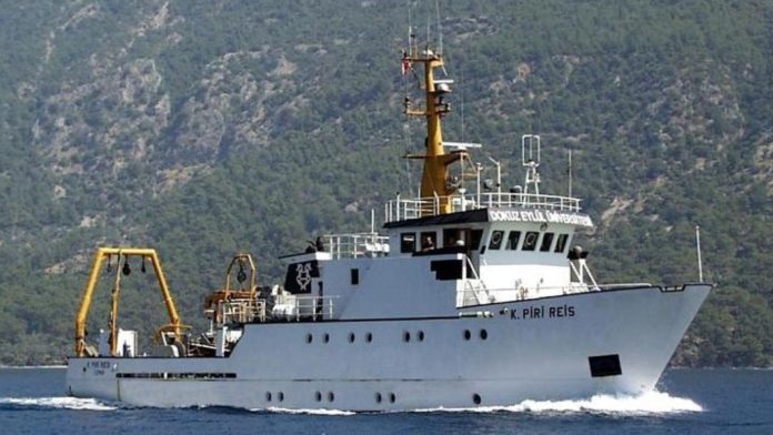 Πίρι Ρέις: Πλέει κοντά στα Ψαρά, σε ετοιμότητά το Πολεμικό Ναυτικό
