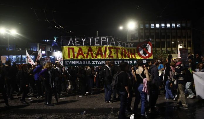 Επεισόδια στην Πανόρμου: Μολότοφ από κουκουλοφόρους κατά των ΜΑΤ