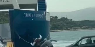 Απίστευτο βίντεο: Ηλικιωμένος κυνηγά Ρομά που του έκλεψε τους υαλοκαθαριστήρες