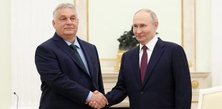 Β.Πούτιν: Τέσσερις ώρες κράτησε η συνάντησή του με τον Βίκτορ Όρμπαν στο Κρεμλίνο