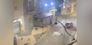 Ιταλία: Έδεσαν το κλεμμένο ΑΤΜ στο αυτοκίνητο και το έσερναν στον δρόμο (VIDEO)