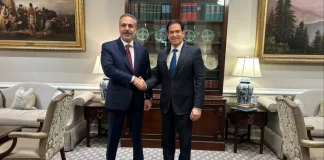 Ο Φιντάν συζήτησε με Ρούμπιο και Σεϊμπανί για Συρία, Παλαιστίνη και Ουκρανία