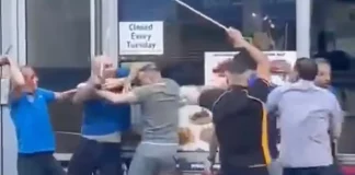 Ουαλία: Άγριος καβγάς αντίπαλων οικογενειών Τούρκων με σούβλες κεμπάπ – (VIDEO)