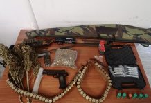 Κιλκίς: Είχε στο σπίτι του καραμπίνα, αεροβόλο πιστόλι και χασίς