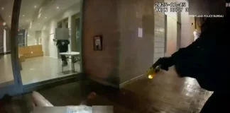 Αστυνομικοί χτύπησαν γυμνό άνδρα υπό την επήρεια ναρκωτικών με το περιπολικό και τον ακινητοποίησαν με τέιζερ