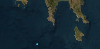 Σεισμός 3,5 Ρίχτερ στη Λακωνία – Ανοιχτά της Βάθειας το επίκεντρο