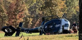 Συντριβή ιατρικού ελικοπτέρου στο Τενεσί – Ένας νεκρός και δύο σοβαρά τραυματίες