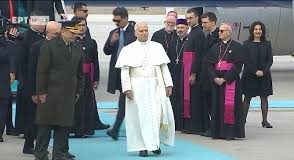 Έφτασε ο πάπας Λέων στην Άγκυρα