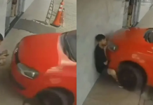 Βίντεο: Γυναίκα στη Βραζιλία πάτησε λάθος πεντάλ στο παρκάρισμα και σφήνωσε πεζό στον τοίχο!