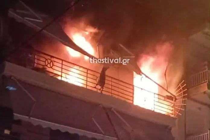 Τραγωδία στη Θεσσαλονίκη: Νεκρή η ηλικιωμένη μετά τη φωτιά στο διαμέρισμα στην Κάτω Τούμπα