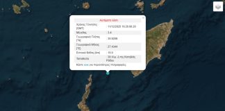 Διπλός σεισμός μεταξύ Καρπάθου και Ρόδου