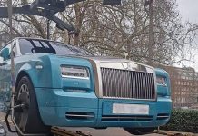 Λονδίνο: Σηκώνουν με γερανούς πολυτελή αυτοκίνητα