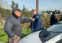 Θεσσαλονίκη: Ένταση μεταξύ αγροτών και αστυνομικών μετά από έλεγχο σε τρακτέρ που όργωνε-(VIDEO)