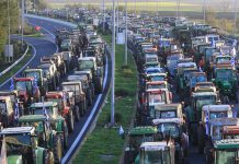 Πολύωροι αποκλεισμοί σήμερα στα αγροτικά μπλόκα στα τελωνεία των Ευζώνων και της Νίκης