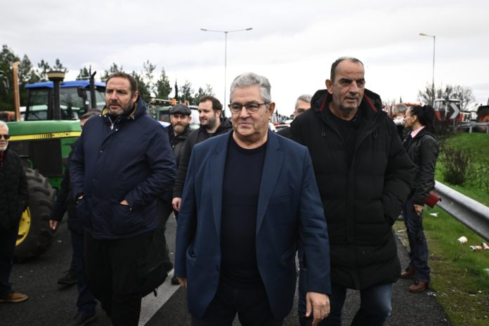 Δημήτρης Κουτσούμπας προς αγρότες: Στηρίζουμε τον αγώνα σας, χωρίς ναι μεν αλλά, χωρίς αστερίσκους