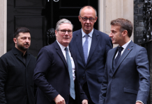 Ολοκληρώθηκε η τετραμερής συνάντηση στο Λονδίνο για το Ουκρανικό