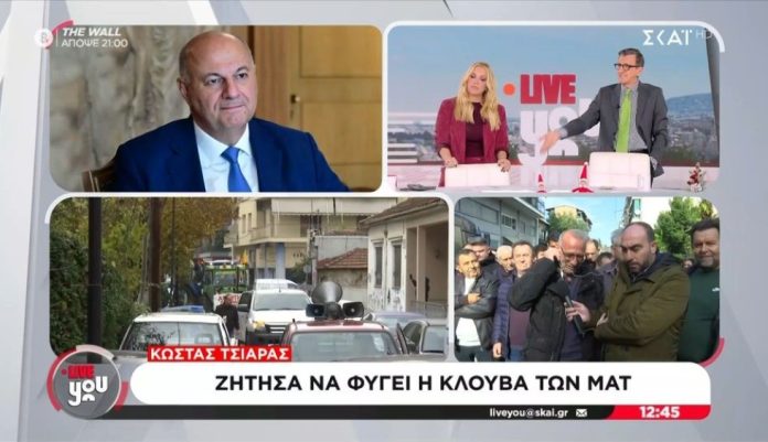 Χαμός στον SKAI! Πλακώθηκε ο Τζέλας με τον Πορτοσάλτε στον αέρα!