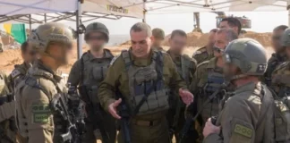 Ο αρχηγός των IDF διαμηνύει ότι η κίτρινη γραμμή οριοθέτησης στη Γάζα είναι το «νέο σύνορο» με το Ισραήλ