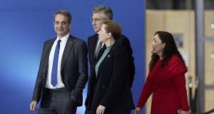 Ο Κυριάκος Μητσοτάκης στη Σύνοδο Κορυφής ΕΕ-Δυτικών Βαλκανίων