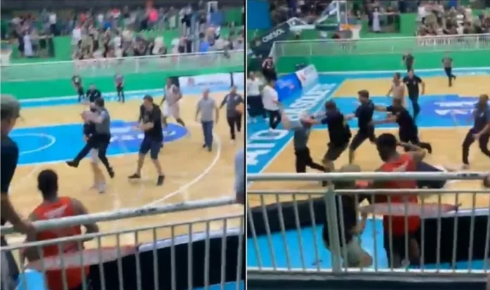 Βραζιλία: Άγριο ξύλο σε αγώνα μπάσκετ με πρωταγωνιστή έναν διαιτητή – (VIDEO)