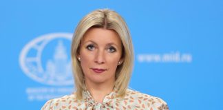 Ζαχάροβα για επίθεση στη Χερσώνα: «Συνυπεύθυνοι όλοι όσοι χρηματοδοτούν τους τρομοκράτες καθάρματα στην Ουκρανία!»