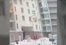 Αγία Πετρούπολη: Απίστευτη διάσωση αγοριού που έπεσε από τον έβδομο όροφο – (VIDEO)