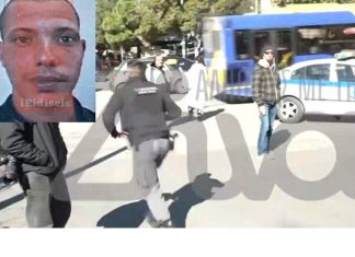 Το έσκασε με τρόλεϊ – Η στιγμή που αστυνομικοί αναζητούν τον Αιγύπτιο που δραπέτευσε από την Ευελπίδων (VIDEO)