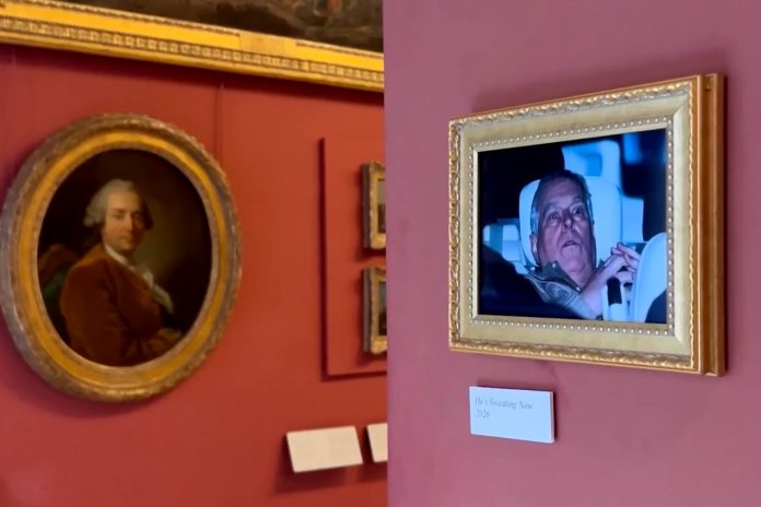 Πρίγκιπας Άντριου: Ακτιβιστές κρέμασαν στο Λούβρο τη φωτογραφία από τη σύλληψή του – (VIDEO)