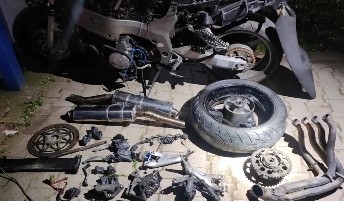 Κιλκίς: Νεαροί έκλεψαν μοτοσικλέτα και την έκαναν ανταλλακτικά για τη μηχανή του ενός