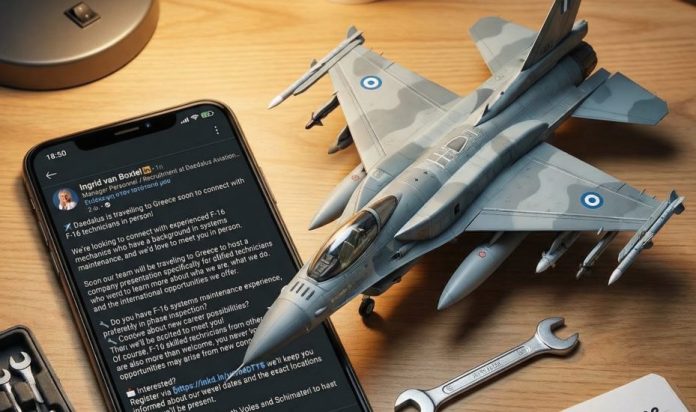 Πάρτι ιδιωτών και στις Ένοπλες Δυνάμεις! Αναζητούν τεχνικούς F-16 για τις εταιρείες τους