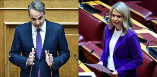 Κυριάκος – Μιλένα: Ένα beef που συζητήθηκε στα «πηγαδάκια» της Βουλής
