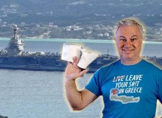 Ζαραλίκος:Leave your sh!t in Greece – (VIDEO)