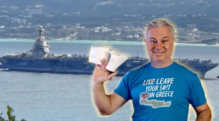 Ζαραλίκος:Leave your sh!t in Greece – (VIDEO)