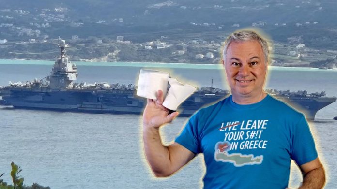 Ζαραλίκος:Leave your sh!t in Greece – (VIDEO)