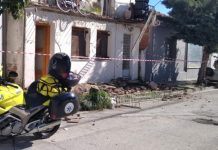 Βόλος: Κατέρρευσε μπαλκόνι και τραυματίστηκε 41χρονη που έπεσε στα μπάζα