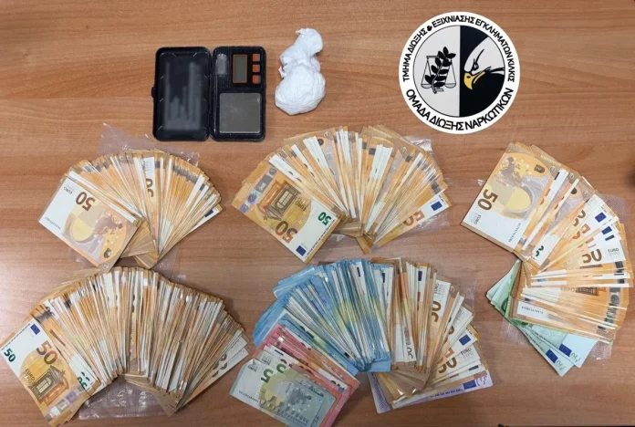 Θεσσαλονίκη: Συνελήφθη 34χρονος με 48 γραμμάρια κοκαΐνης και 48.000 ευρώ στα ανατολικά