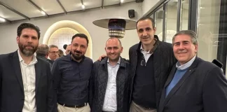 Συνάντηση του Γρηγόρη Δημητριάδη με “γαλάζια” στελέχη στην Πέλλα