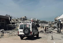 Οκτώ αστυνομικοί σκοτώθηκαν σε ισραηλινό πλήγμα στη Γάζα