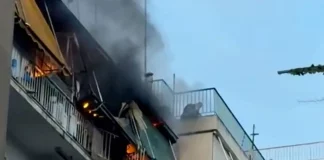 Φωτιά σε διαμέρισμα στου Γκύζη: Μεγάλη κινητοποίηση της Πυροσβεστικής – (VIDEO)