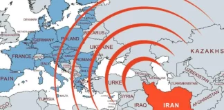 Χάρτη με την εμβέλεια ιρανικών βαλλιστικών πυραύλων έως την Ευρώπη ανάρτησε η πρεσβεία του Ισραήλ στην Ελλάδα